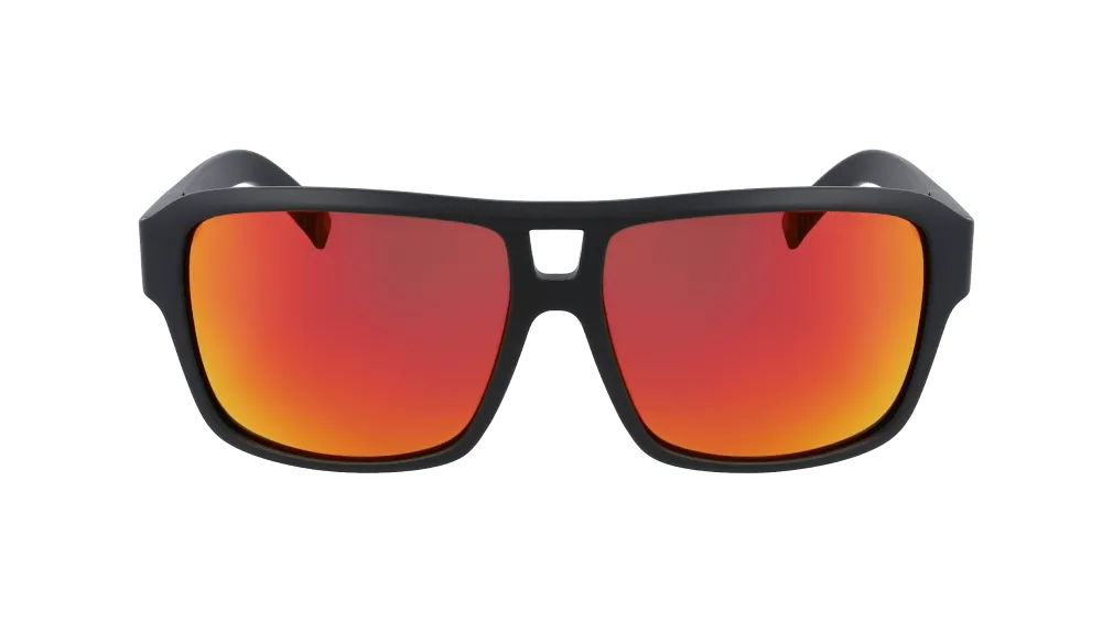 Dragon Sunglasses The Jam Ll Matte Black Lumalens Red Ion