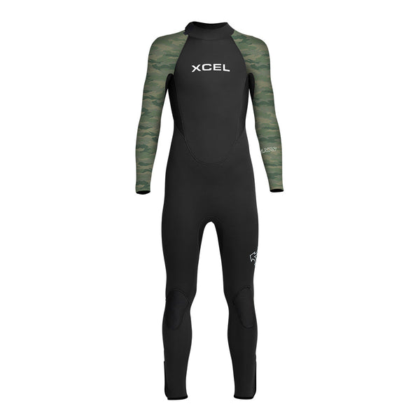 Xcel Kids' Axis Back Zip 3/2mm Full Wetsuit DS