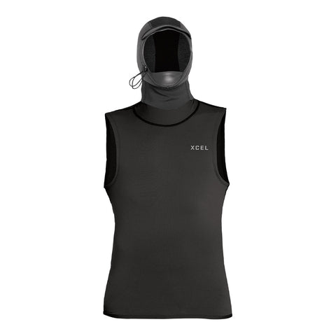 Xcel Men's Insulate-XR Vest W/2mm Hood W/Bill & Dam DS