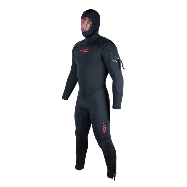 Xcel Mens Thermoflex Hooded Dive Full Wetsuit 9/7/6mm DS