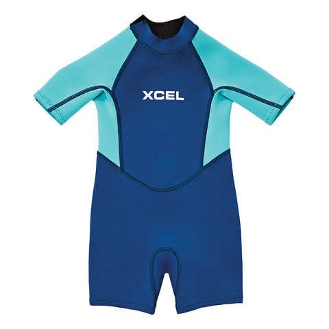 Xcel Toddler Short Sleeve Springsuit 1mm DS