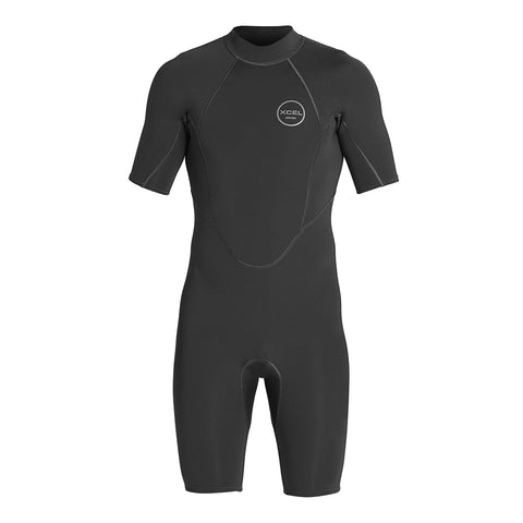 Xcel Men's Axis Short Sleeve Back Zip Spring Wetsuit 2mm DS