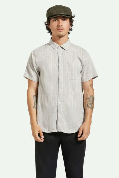 Brixton Mens Woven Charter Stripe