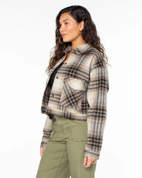 Roxy Womens Jacket Township Plaid