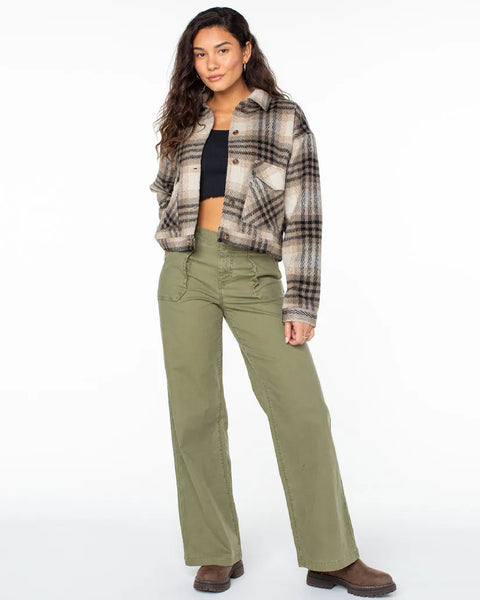 Roxy Womens Jacket Township Plaid