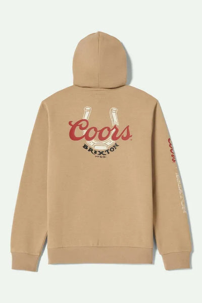 Brixton Mens Sweatshirt Coors Luck Hoodie