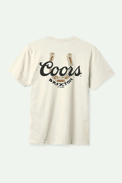 Brixton Mens Shirt Coors Coors Luck