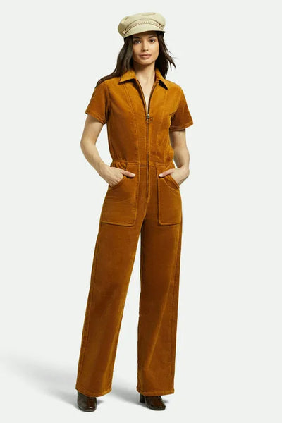 Brixton Womens Pants Utility Jumpsuit