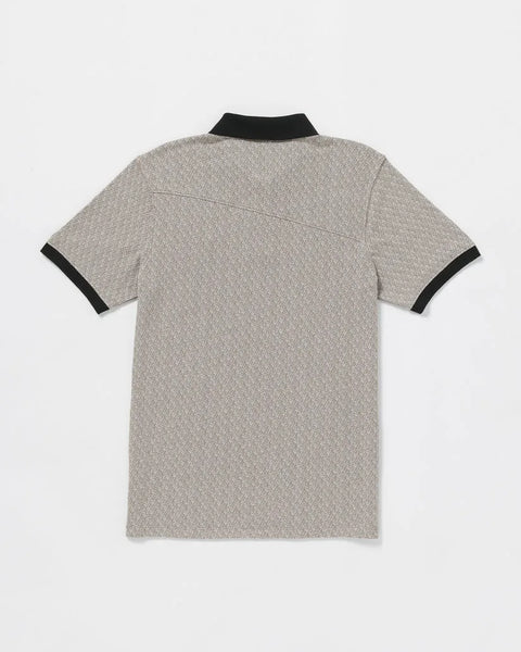 Volcom Mens Knit Natural Stone Polo