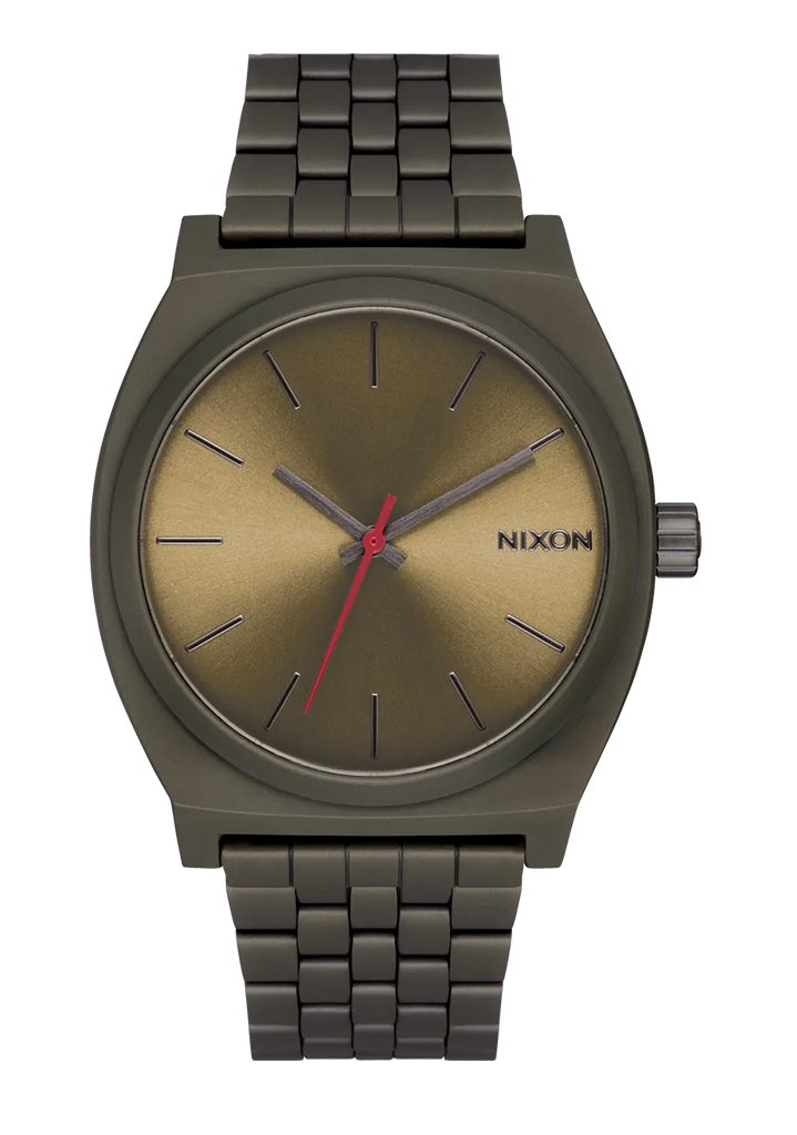 Nixon time teller gold black best sale