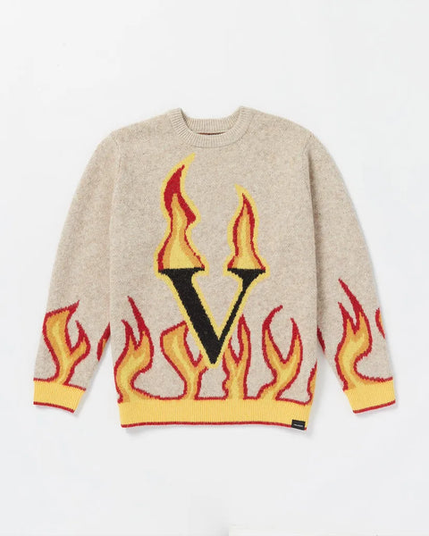 Volcom Mens Sweater Fergadelic