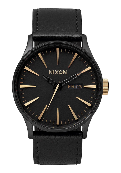 Nixon Watch Sentry Leather