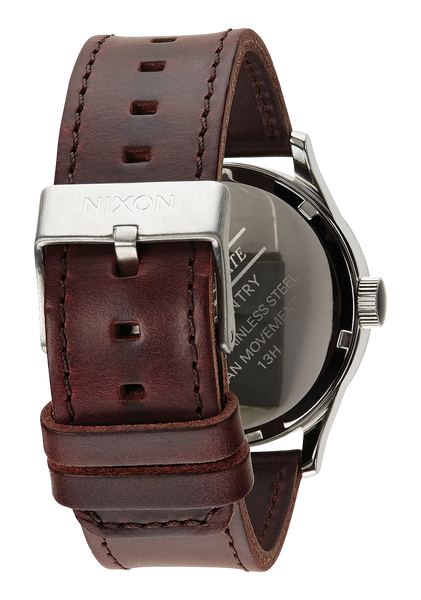 Nixon Watch Sentry Leather