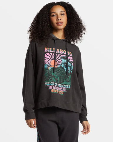 Billabong Womens Sweatshirt Keep It Up Pullover Hoodie