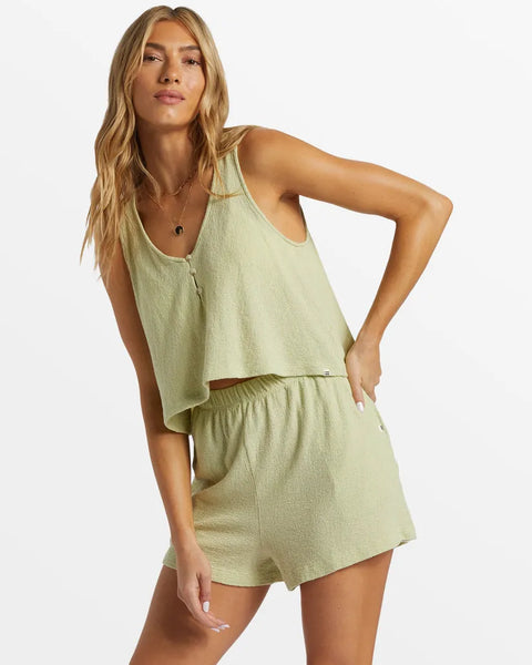 Billabong Womens Tank Top Harbor Boxy