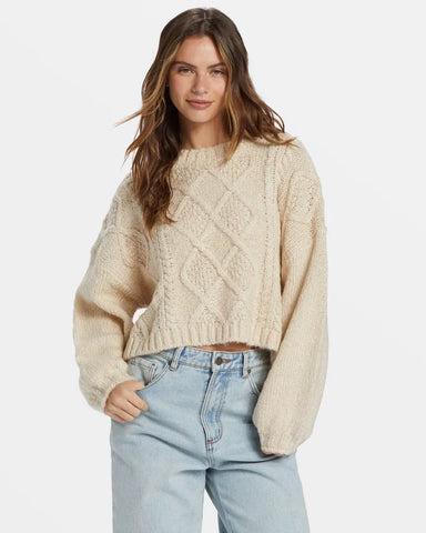 Billabong Womens Sweater Modern Love Pullover