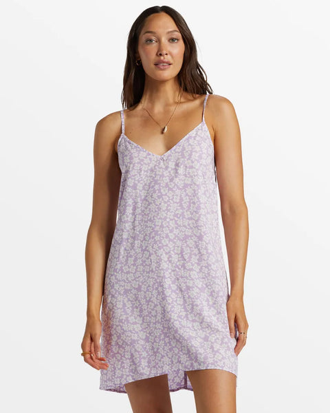 Billabong Womens Dress 90'S Babe Mini Slip