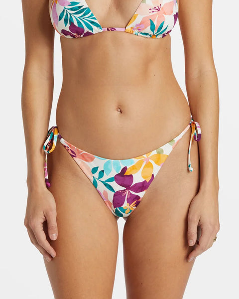 Billabong Womens Bikini Bottoms Playa Del Sol Tie Side Maya