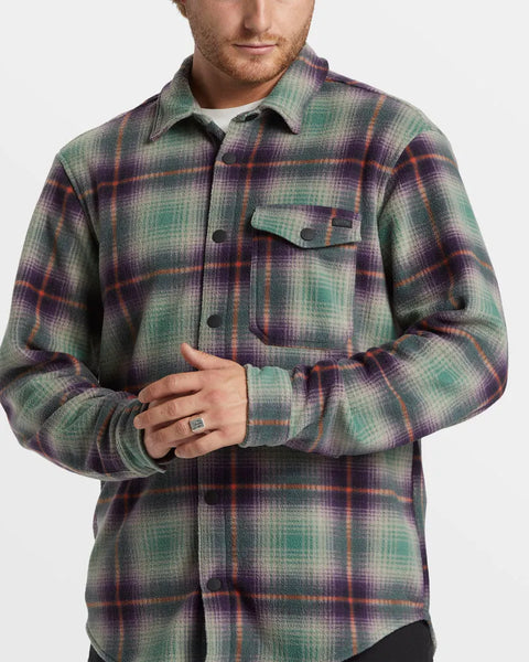 Billabong Mens Shirt A/Div Furnace Flannel