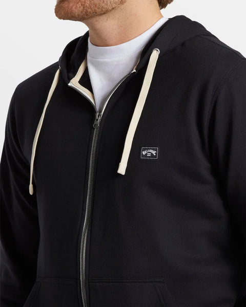 Billabong Mens Sweatshirts All Day Zip Hoodie