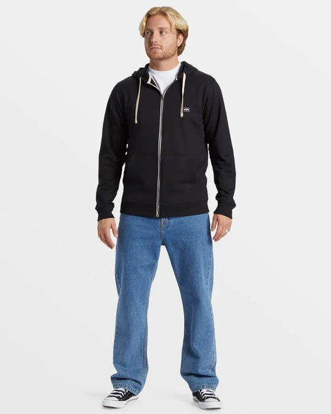 Billabong Mens Sweatshirts All Day Zip Hoodie