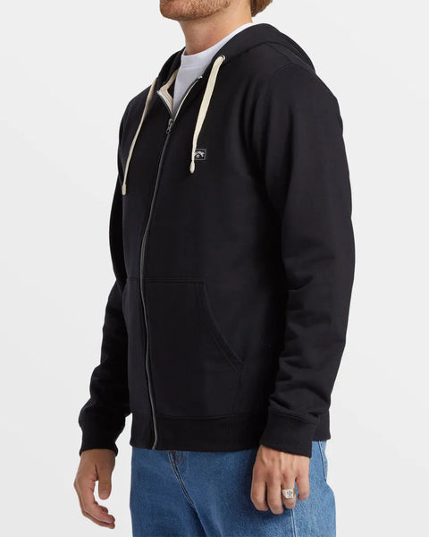 Billabong Mens Sweatshirts All Day Zip Hoodie