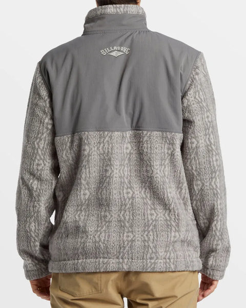 Billabong Mens Sweatshirt Boundary Re-Issue Mock-Neck