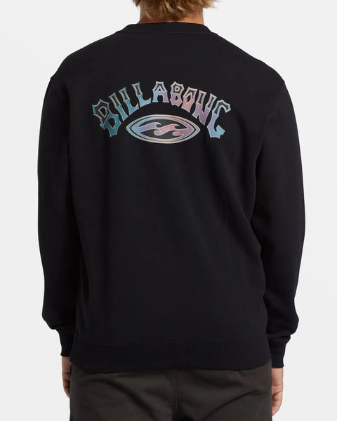 Billabong Mens Sweatshirt Short Sands Crewneck