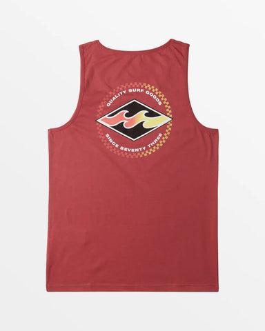 Billabong Mens Tank Top Rotor Diamond