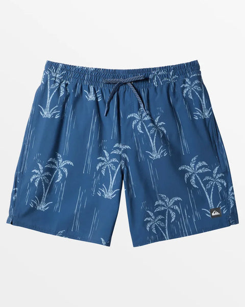 Quiksilver Waterman Mens Boardshorts Shady Palms 18'' Elastic Waist