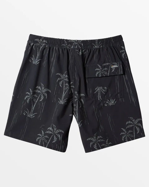 Quiksilver Waterman Mens Boardshorts Shady Palms 18'' Elastic Waist