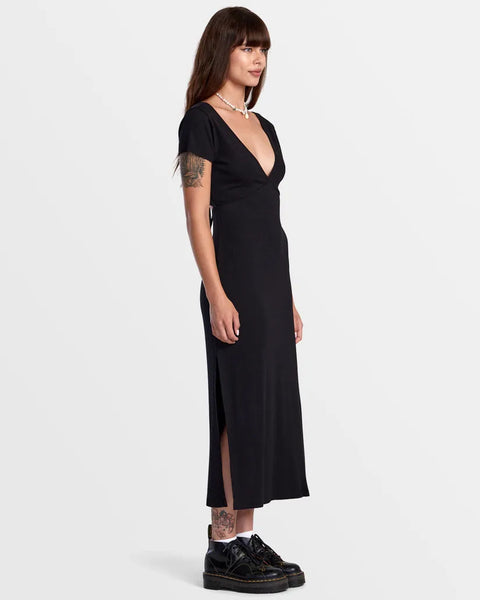 RVCA Womens Dress Smitten Midi