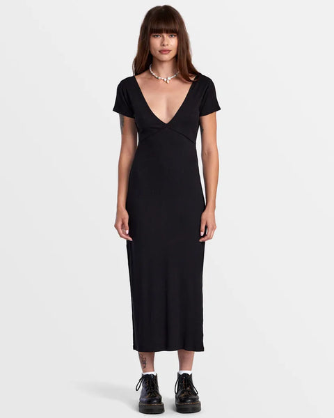 RVCA Womens Dress Smitten Midi