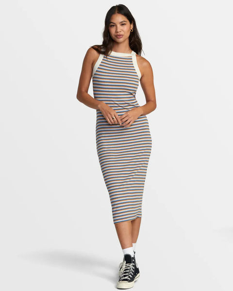 RVCA Womens Dress Careless Midi