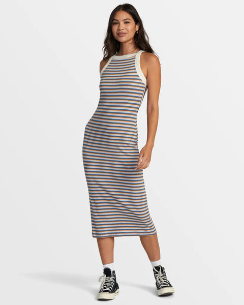 RVCA Womens Dress Careless Midi