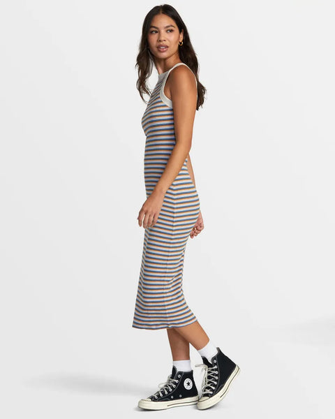 RVCA Womens Dress Careless Midi