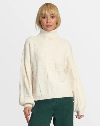 RVCA Womens Sweater Vineyard Turtleneck