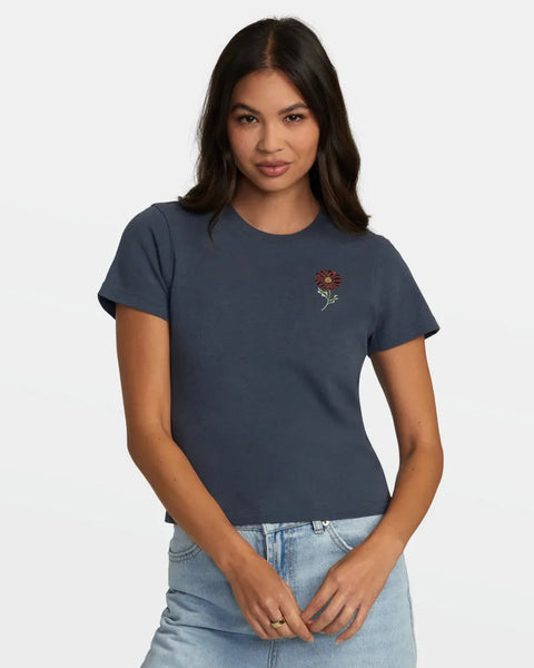 RVCA Womens Shirt RVCA Flower