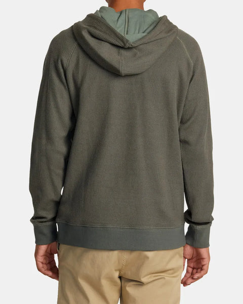 RVCA Mens Sweatshirt Port Pullover Hoodie