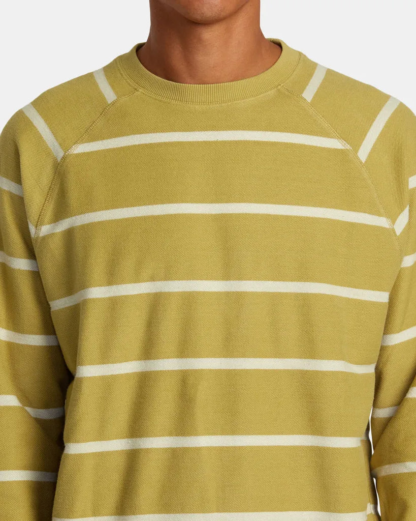 RVCA Mens Sweatshirt Vacancy Crew Neck Pullover