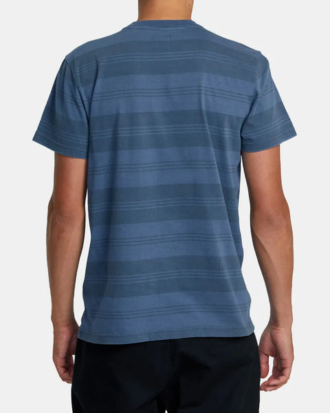 RVCA Mens Shirt PTC Stripe Knit T-Shirt