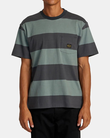 RVCA Mens Shirt Dayshift Stripe