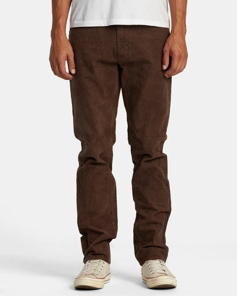 RVCA Mens Pants Daggers Pigment Corduroy