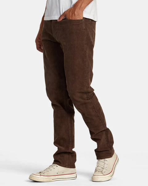 RVCA Mens Pants Daggers Pigment Corduroy