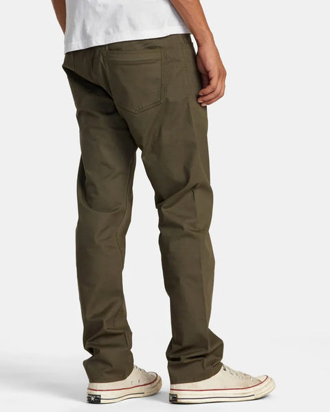 RVCA Mens Pants Weekend Tech Technical