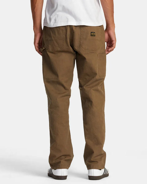 RVCA Mens Pants Americana Carpenter