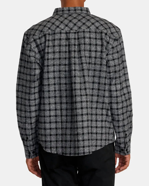 RVCA Mens Shirt Hughes Flannel