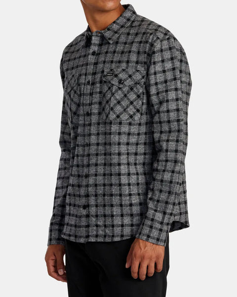 RVCA Mens Shirt Hughes Flannel