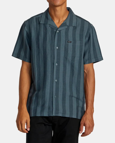 RVCA Mens Woven Love Stripe