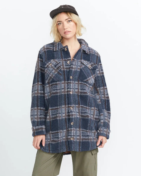 Volcom Womens Jacket Silent Sherpa Ii